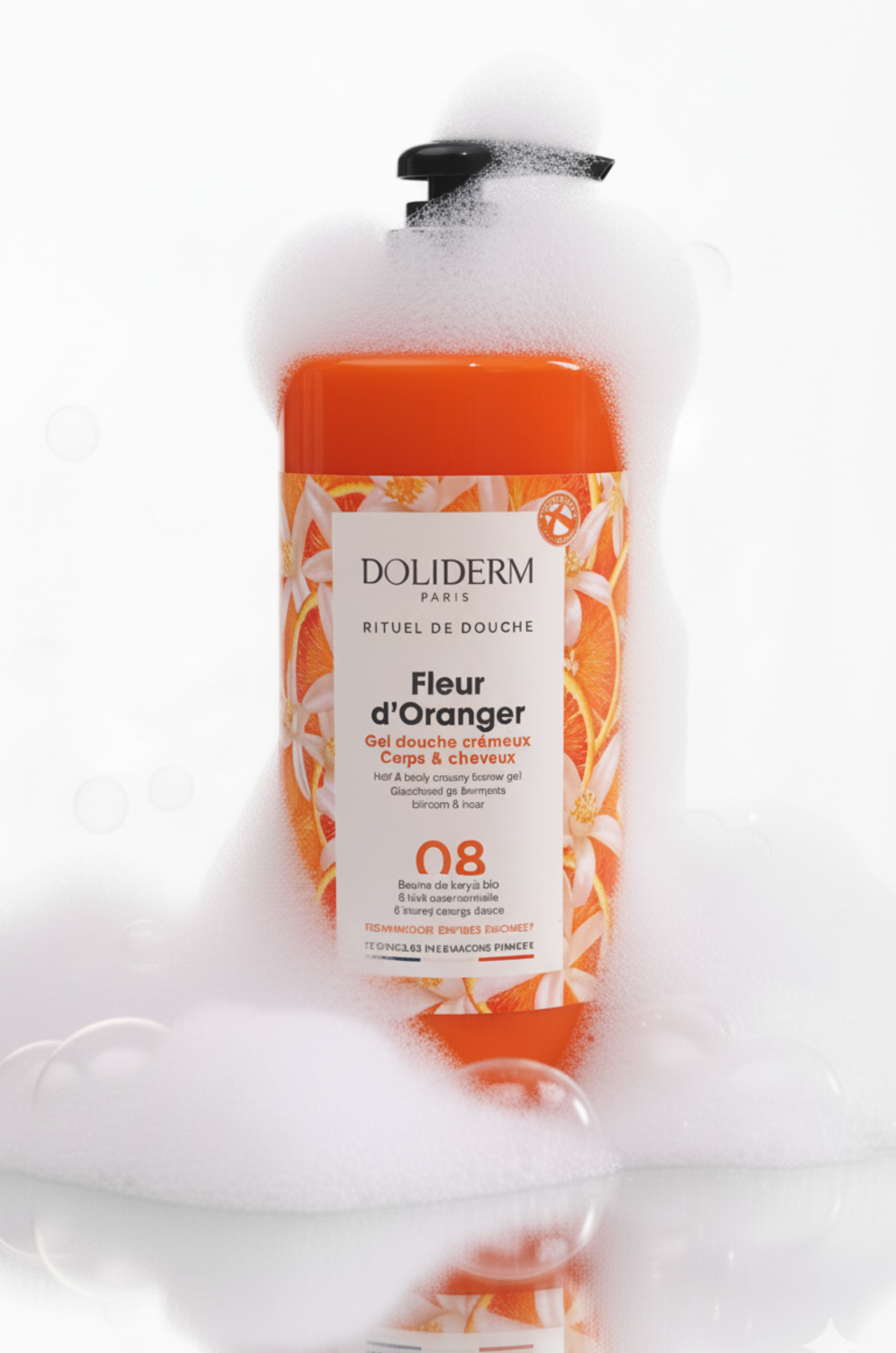 Gel douche crémeux Fleur d'Oranger 08