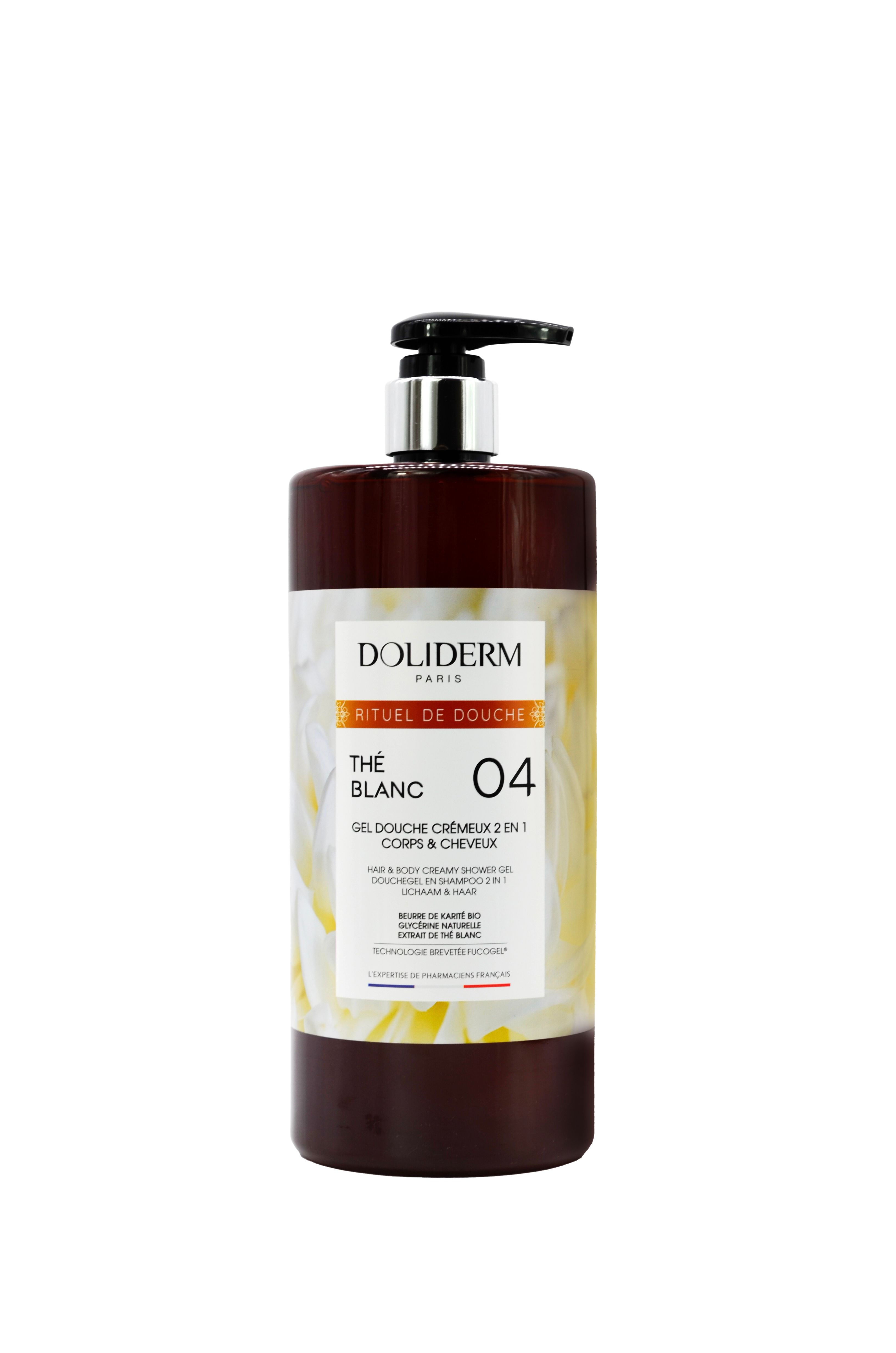 Gel douche crémeux Thé Blanc 04