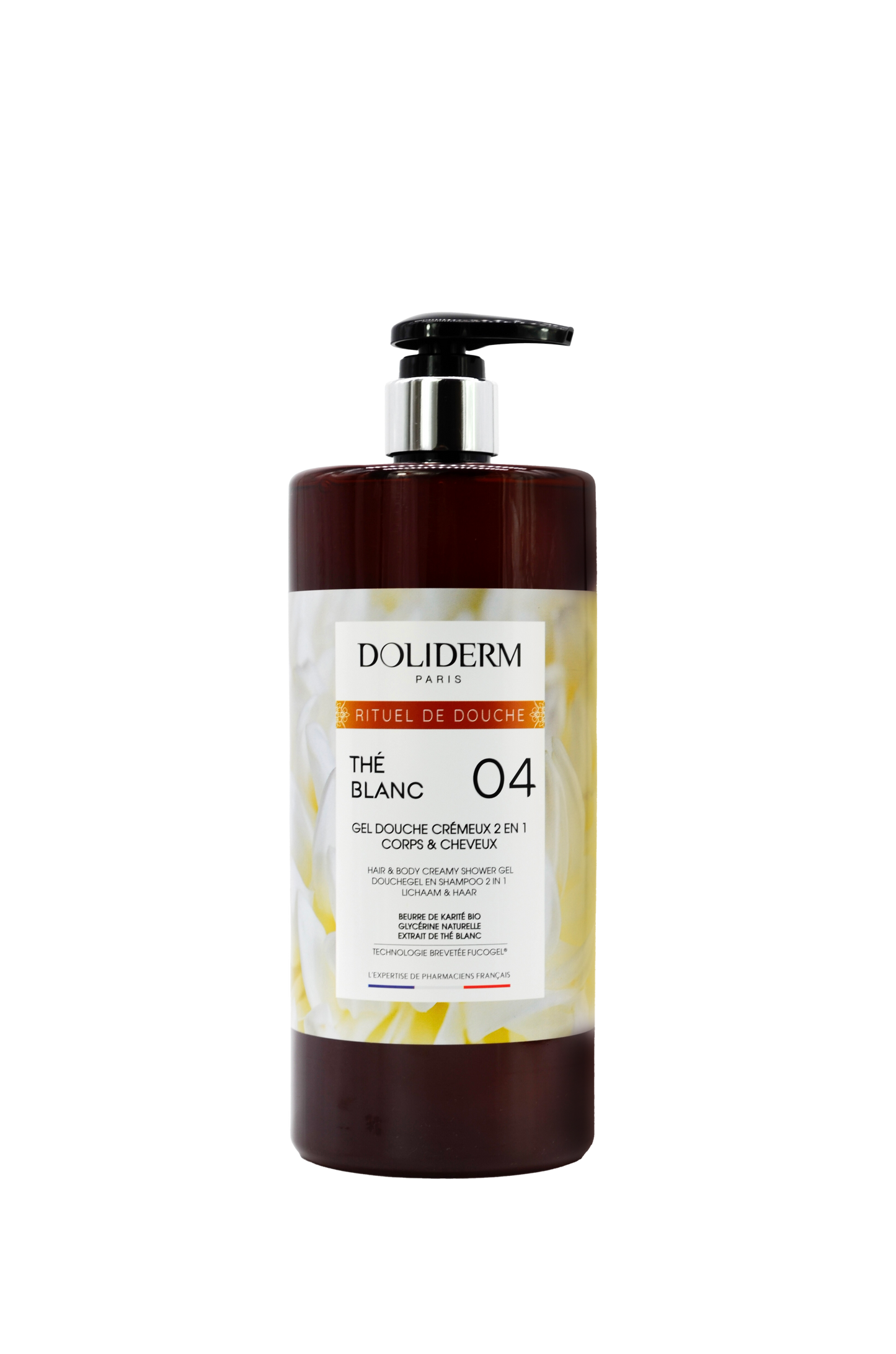 Gel douche crémeux Thé Blanc 04
