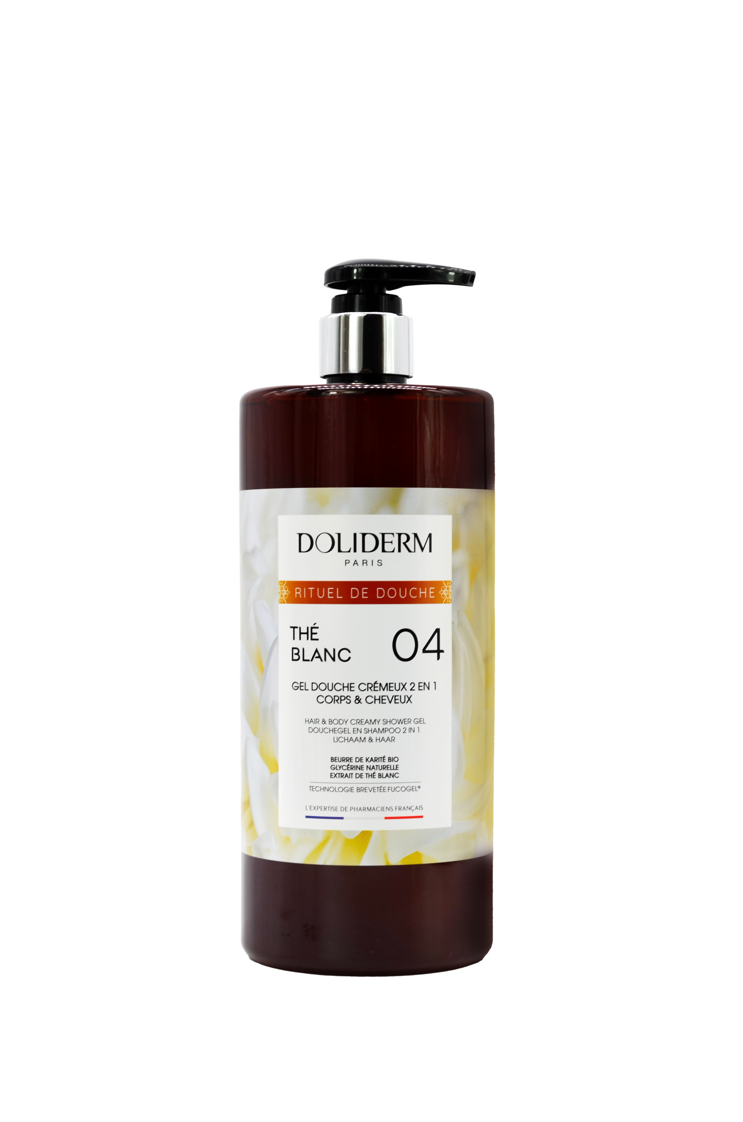 Gel douche crémeux Thé Blanc 04