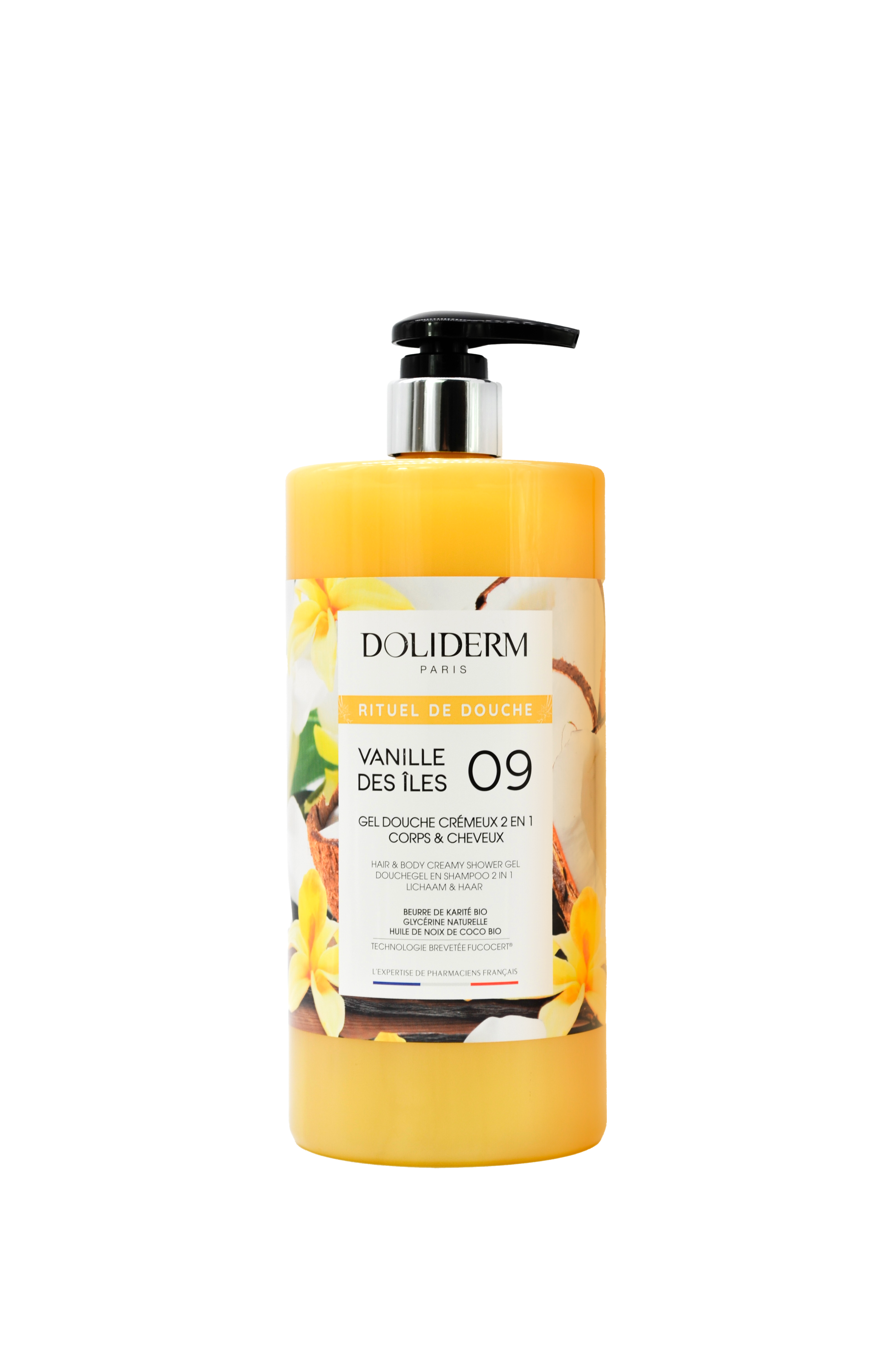 Gel douche crémeux Vanille des Iles 09