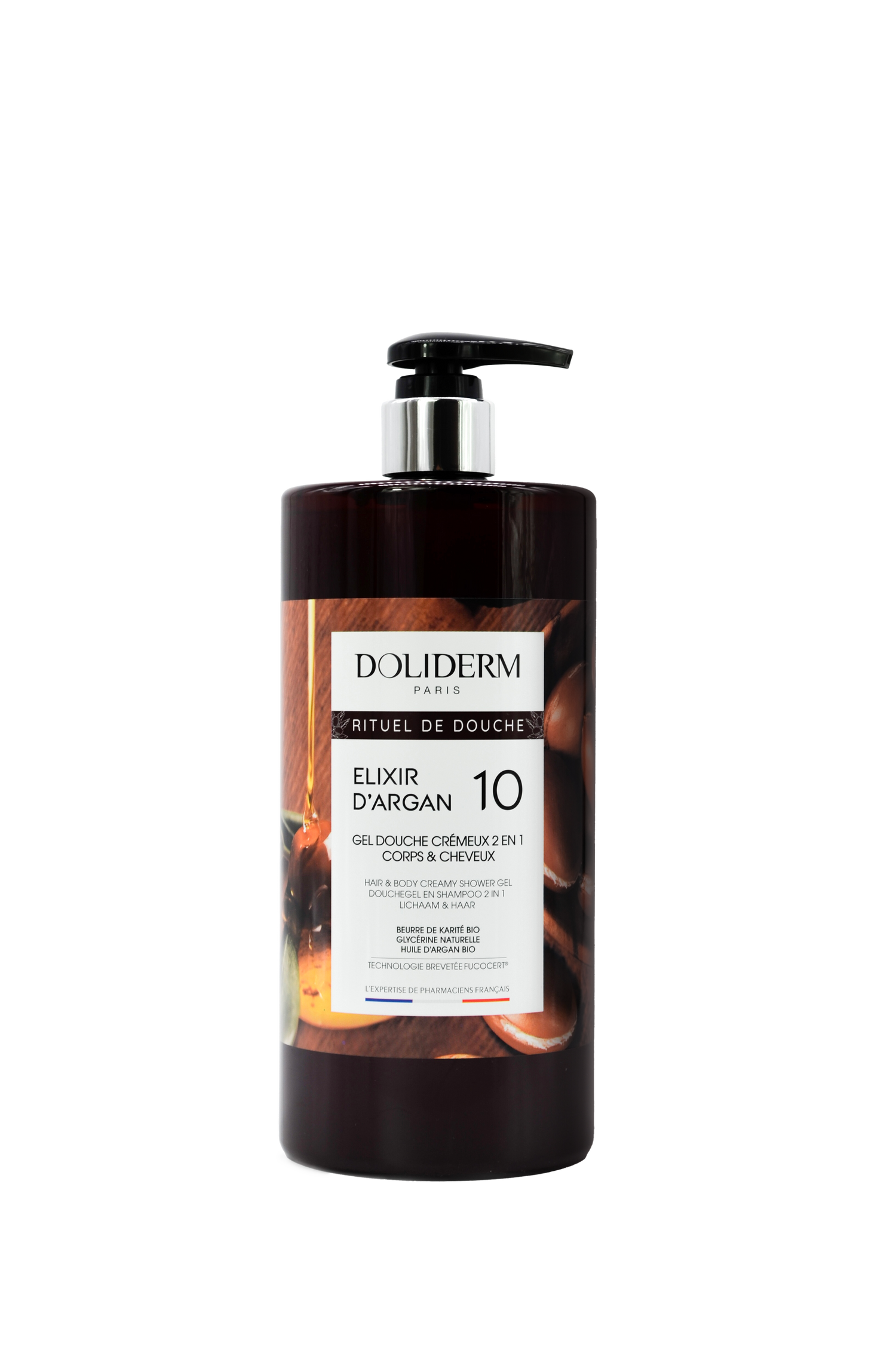 Gel douche crémeux Elixir d'Argan 10