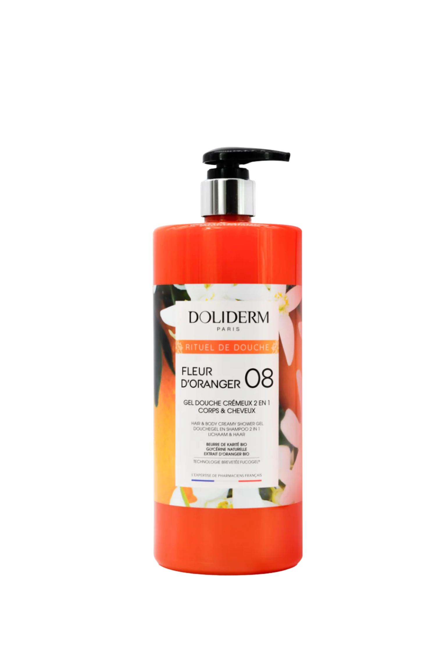 Gel douche crémeux Fleur d'Oranger 08