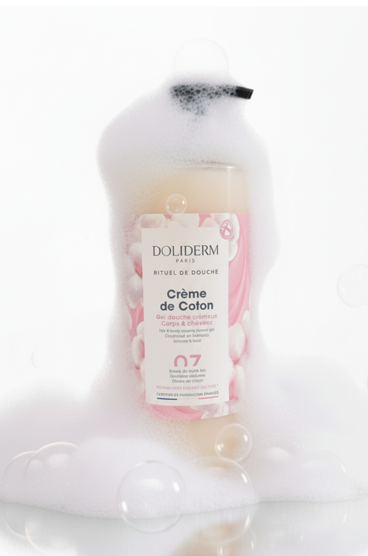 Gel douche crémeux Crème de Coton 07
