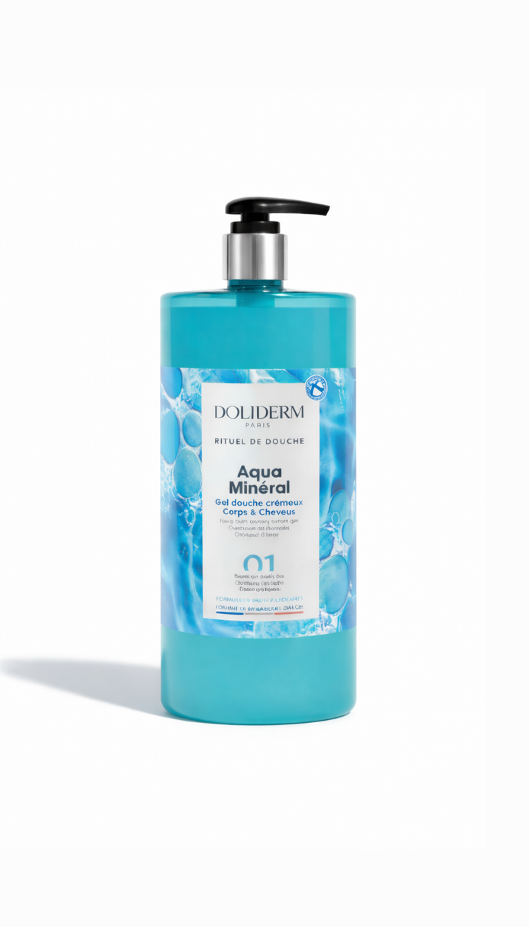 Gel douche crémeux Aqua Mineral 01