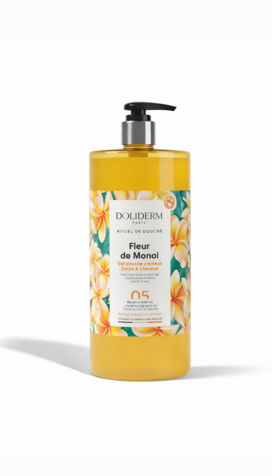 Gel douche crémeux Fleur de Monoï 05