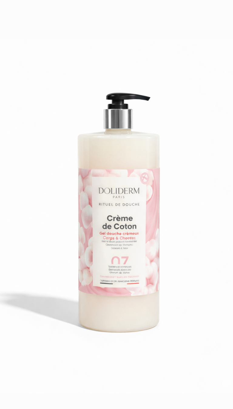 Gel douche crémeux Crème de Coton 07
