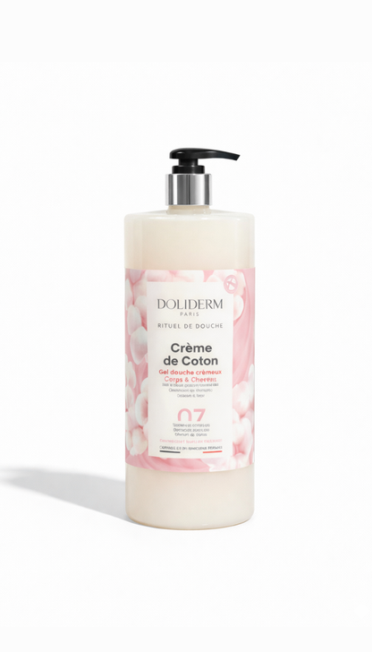 Gel douche crémeux Crème de Coton 07