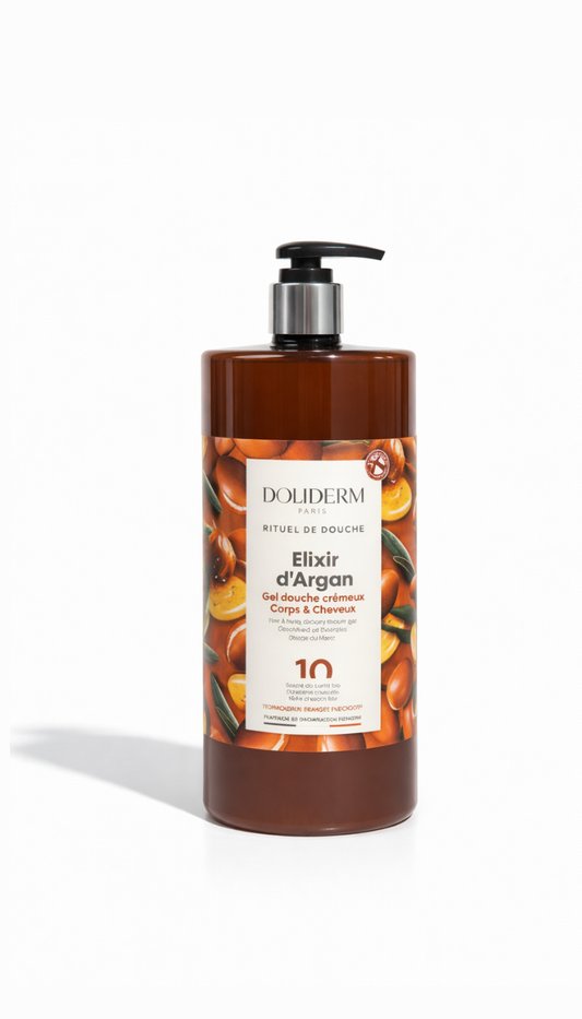 Gel douche crémeux Elixir d'Argan 10
