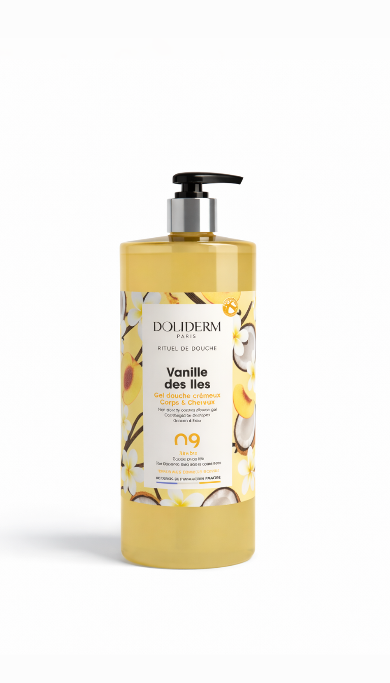 Gel douche crémeux Vanille des Iles 09