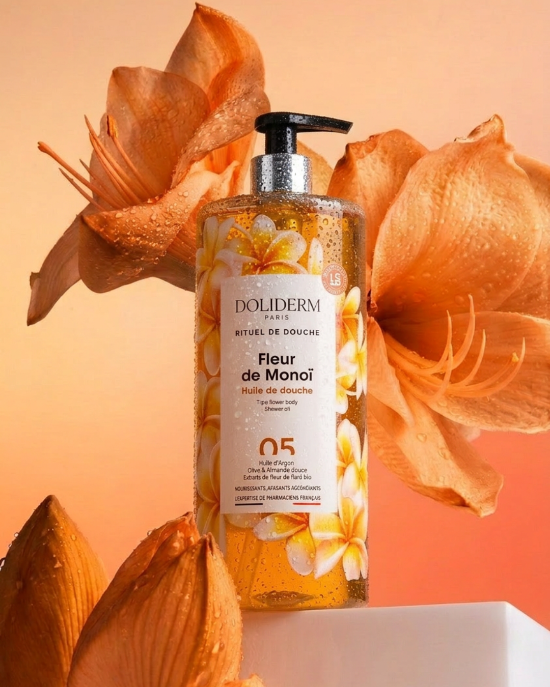 Huile De Douche Fleur De Monoi